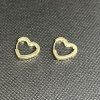 Hart Oorbellen (Goud of Zilver)