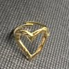 Ring OpenHart Goudkleurig